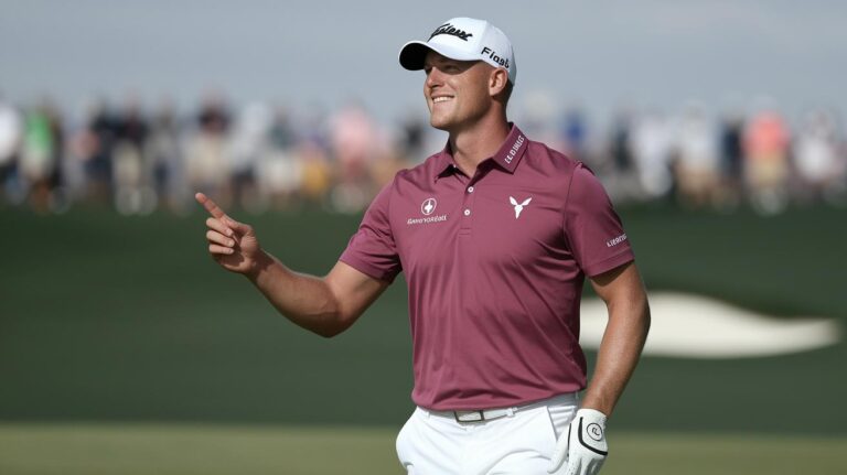 Brian Campbell Golfer Radiates Winning Spirit