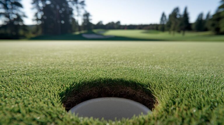 Golf Grass Shines With Lush Turf Care