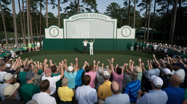 Masters Golf Leaderboard Ignites Fan Excitement