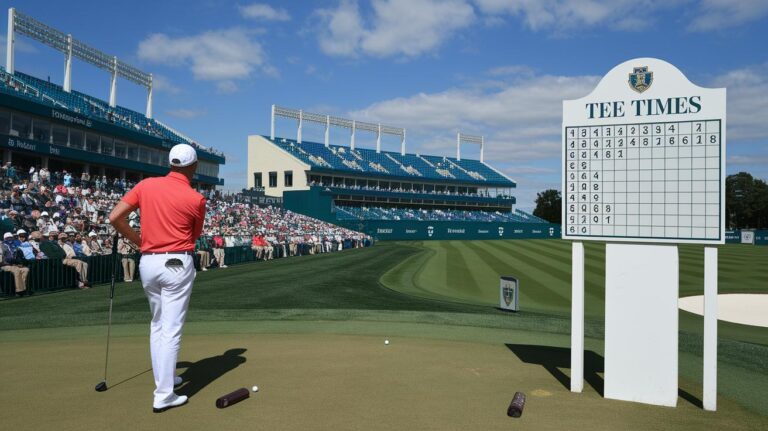 Pga Tour Tee Times: Exciting Tournament Schedules