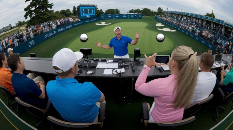 Technological Innovations In Golf Commentary Excite Fans