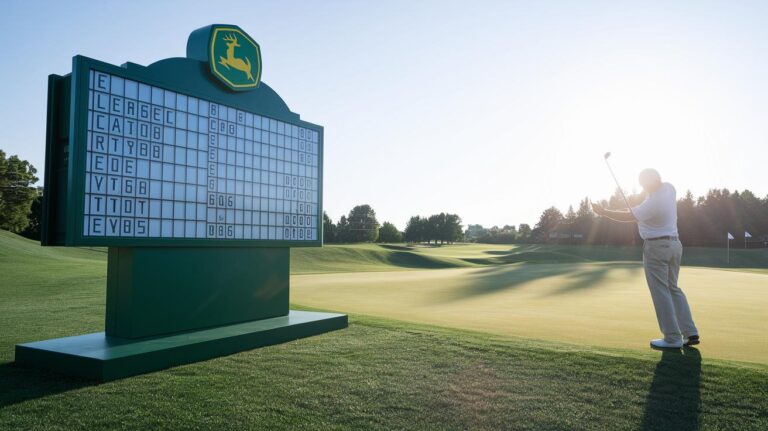 John Deere Classic Golf Leaderboard Shines Bright